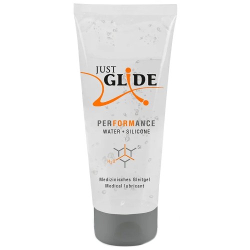 Водно-силиконовая смазка Just Glide Performance 200 мл