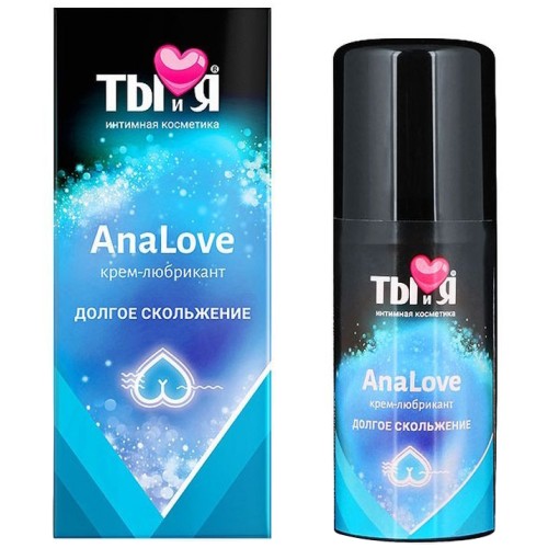 Анальная силиконовая смазка AnaLove прозрачная 50 гр