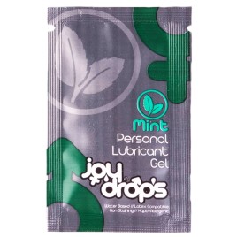 Смазка на водной основе JoyDrops со вкусом мяты 5 мл, пробник