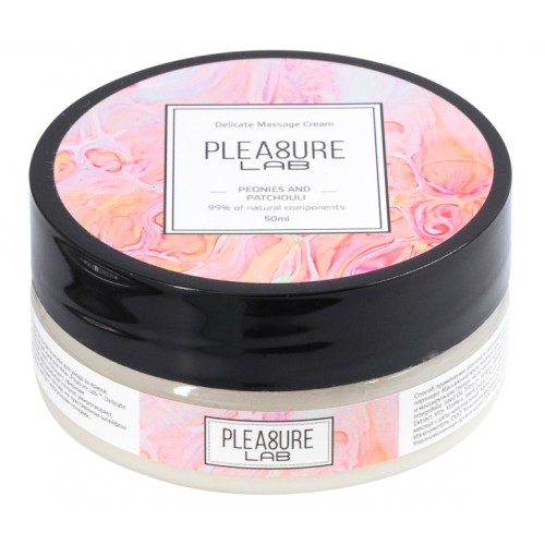 Массажный крем с афродизиаком Pleasure Lab Delicate пионы и пачули 50 мл