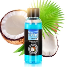 Массажное масло с ароматом кокоса Eros Exotic 50 мл