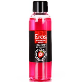 Масло для массажа Eros Exotic с ароматом земляники 75 мл