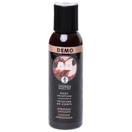 Съедобная крем-краска для тела Shunga Aphrodisiac Chocolate шоколад 60 мл