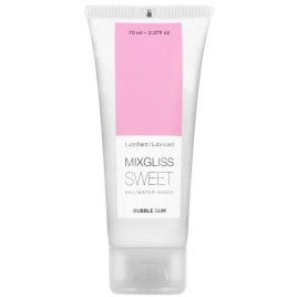 Лубрикант на водной основе с ароматом жвачки MixGliss Sweet Bubble Gum 70 мл