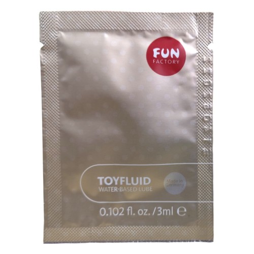 Гель-лубрикант на водной основе Fun Factory Toyfluid 3 мл, пробник