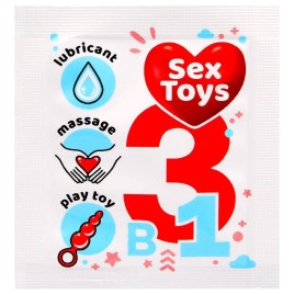 Гель-лубрикант SexToys 4 мл, пробник