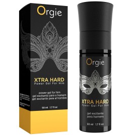 Стимулирующий гель для усиления эрекции Orgie Xtra Hard Power Gel for Him с экстрактом паприки 50 мл