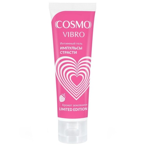 Гель Cosmo Vibro Aroma Жидкий Вибратор с ароматом земляники 50 гр