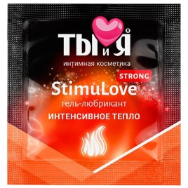 Смазка с согревающим эффектом Stimulove Strong 4 гр, пробник