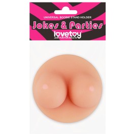 Сувенирная подставка для телефона Грудь на присоске Universal Boobie Stand Holder