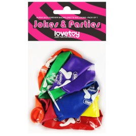 Воздушные шары Lovetoy Super Dick Forever Bachelorette Balloons 7 шт