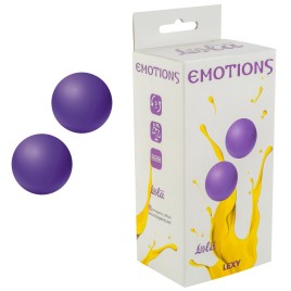 Вагинальные шарики без сцепки Emotions Lexy Large фиолетовые