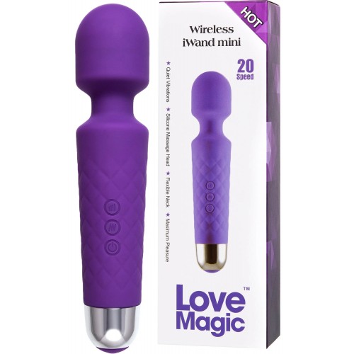 Изображение Nlonely, Китай Вибромассажер Love Magic iWand mini Purple