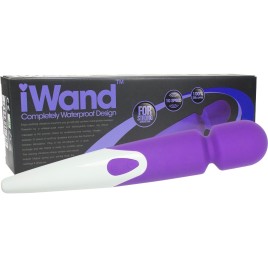 Перезаряжаемый вибромассажер iWand Purple