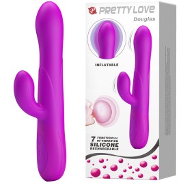Инновационный расширяющийся вибратор Pretty Love Douglas