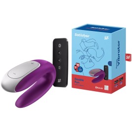 Смарт-стимулятор для пар Satisfyer Double Fun фиолетовый