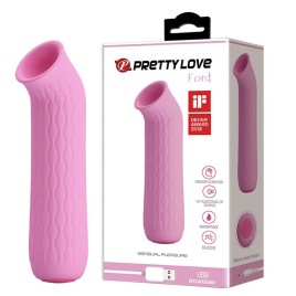 Универсальный вакуумный стимулятор Pretty Love Ford светло-розовый