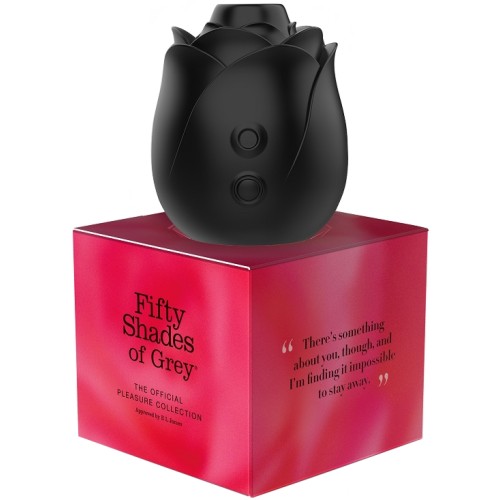 Вакуумно-волновой бесконтактный стимулятор Fifty Shades of Grey Black Rose
