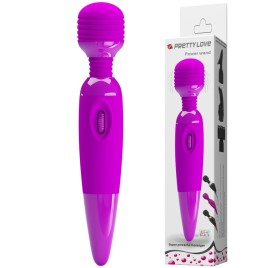 Вибромассажер с мощной вибрацией Pretty Love Power Wand розовый