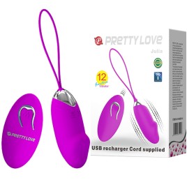Виброяйцо с беспроводным пультом Pretty Love Julia