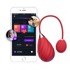 Смарт-виброяйцо Magic Motion Magic Sundae красное