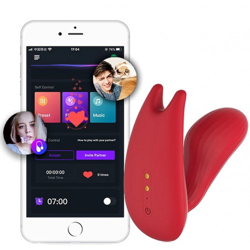 Изображение MAGIC MOTION Вагинально-клиторальный смарт-стимулятор Magic Motion Umi