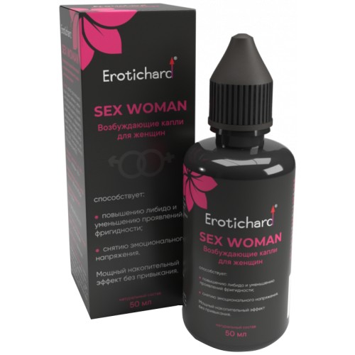 Возбуждающие капли для женщин Erotichard Sex Woman 250 мл
