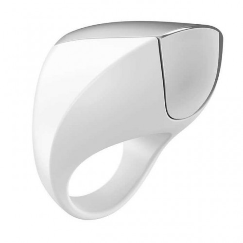 Фото Ovo, Германия Эрекционное кольцо перезаряжаемое Ovo белое