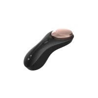 Вибратор в трусики  Штучки-Дрючки "Petal", силикон, черный, 9,3см