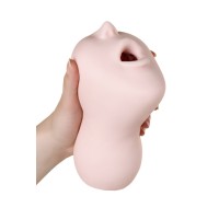 Мастурбатор реалистичный рот, Sugofella, ENJOY TOYS, TPE, телесный, 19 см