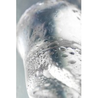 Двусторонний фаллоимитатор Sexus Glass, стекло, прозрачный, 16 см