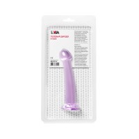 Нереалистичный фаллоимитатор Jelly Dildo S Toyfa Basic, TPE, фиолетовый, 15,5 см
