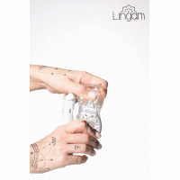 Мастурбатор нереалистичный Lingam by TOYFA Khani, TPE, прозрачный, 9 см