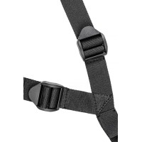 Трусики для страпона RealStick Strap-On Onyx, экокожа, черные