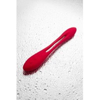 Гибкий вибратор с фиксацией формы Satisfyer Elastic Joy, красный, 20 см