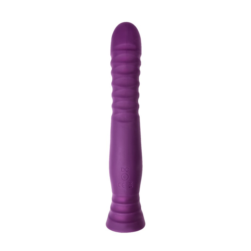 Вибратор Flovetta LUPIN, силикон, фиолетовый, 22 см
