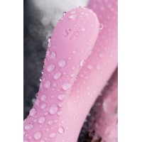 Нереалистичный вибратор Satisfyer Mono Flex Connect App, силикон, розовый, 20,4 см.