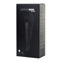 Мастурбатор нереалистичный Satisfyer  Men Wand , силикон, чёрный, 20 см.