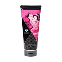 Массажный крем для тела Shunga «Малиновое чувство» (Raspberry Feeling), съедобный, 200 мл