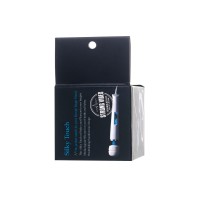 Насадка Magic Wand Silky touch для массажера Europe, силикон, белая, 4.5 см
