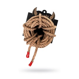 Веревка игровая джутовая "SHIBARI" Pecado BDSM ,8мм, длина 10м.
