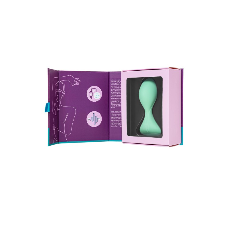 Анальная вибровтулка Satisfyer Trendsetter Connect App, зеленая, 11,3 см