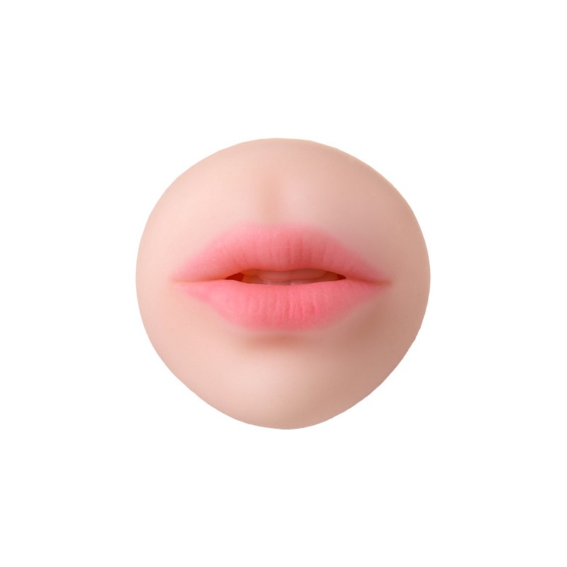 Мастурбатор реалистичный Juicy Pussy by TOYFA Pretty Mouth, рот и вагина, SoftSkin, телесный,17 см