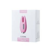 Мини-вибратор Svakom Cookie, подвижные тентакли, розовый, 9,6 см