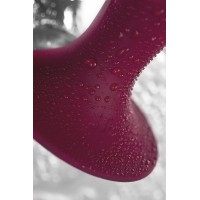Фаллоимитатор Satisfyer Double Ball-R, силикон, красный, 18 см