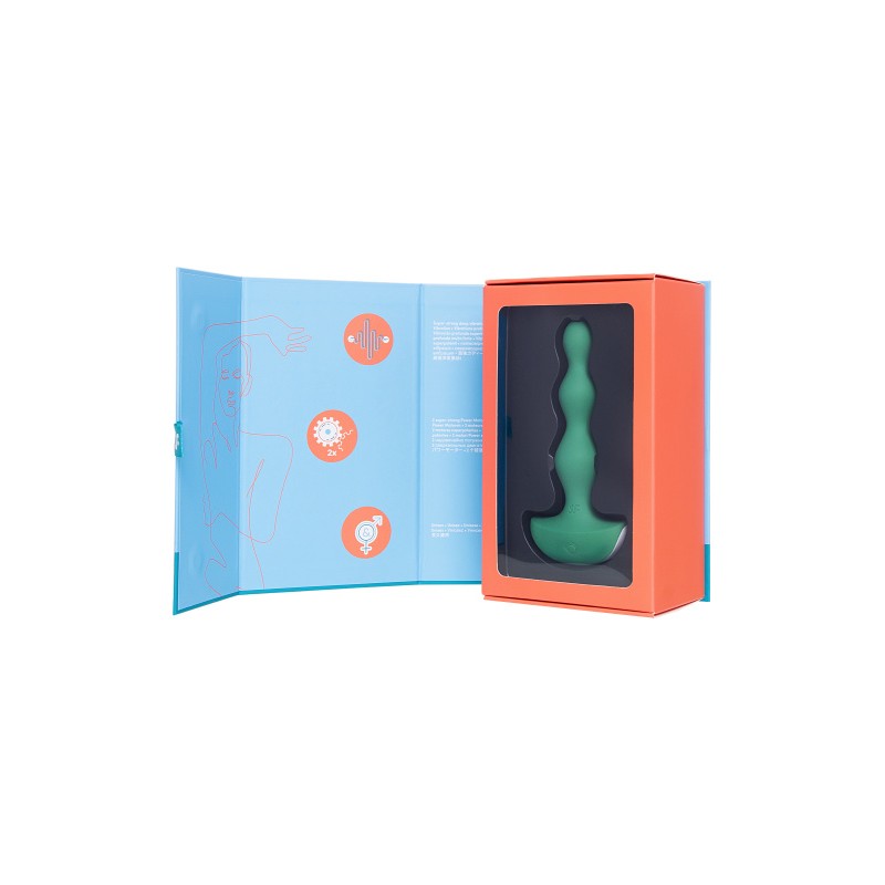 Изображение Satisfyer, Германия Анальная виброелочка Satisfyer Lolli Plug 2, силикон, зеленый, 11 см