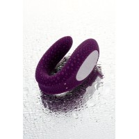 Многофункциональный стимулятор для пар Satisfyer Double Joy Connect App, силикон, фиолетовый, 18 см