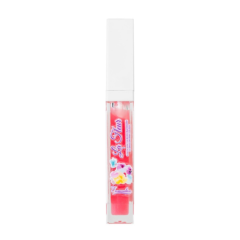 Блеск для губ возбуждающий Eromantica «La fleur» со вкусом Pina colada, 10 мл