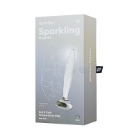 Фаллоимитатор Satisfyer Sparkling, стекло, прозрачный, 21 см