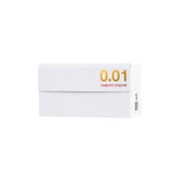 Презервативы Sagami, original 0.01, полиуретан, 17 см, 5,5 см, 10 шт.